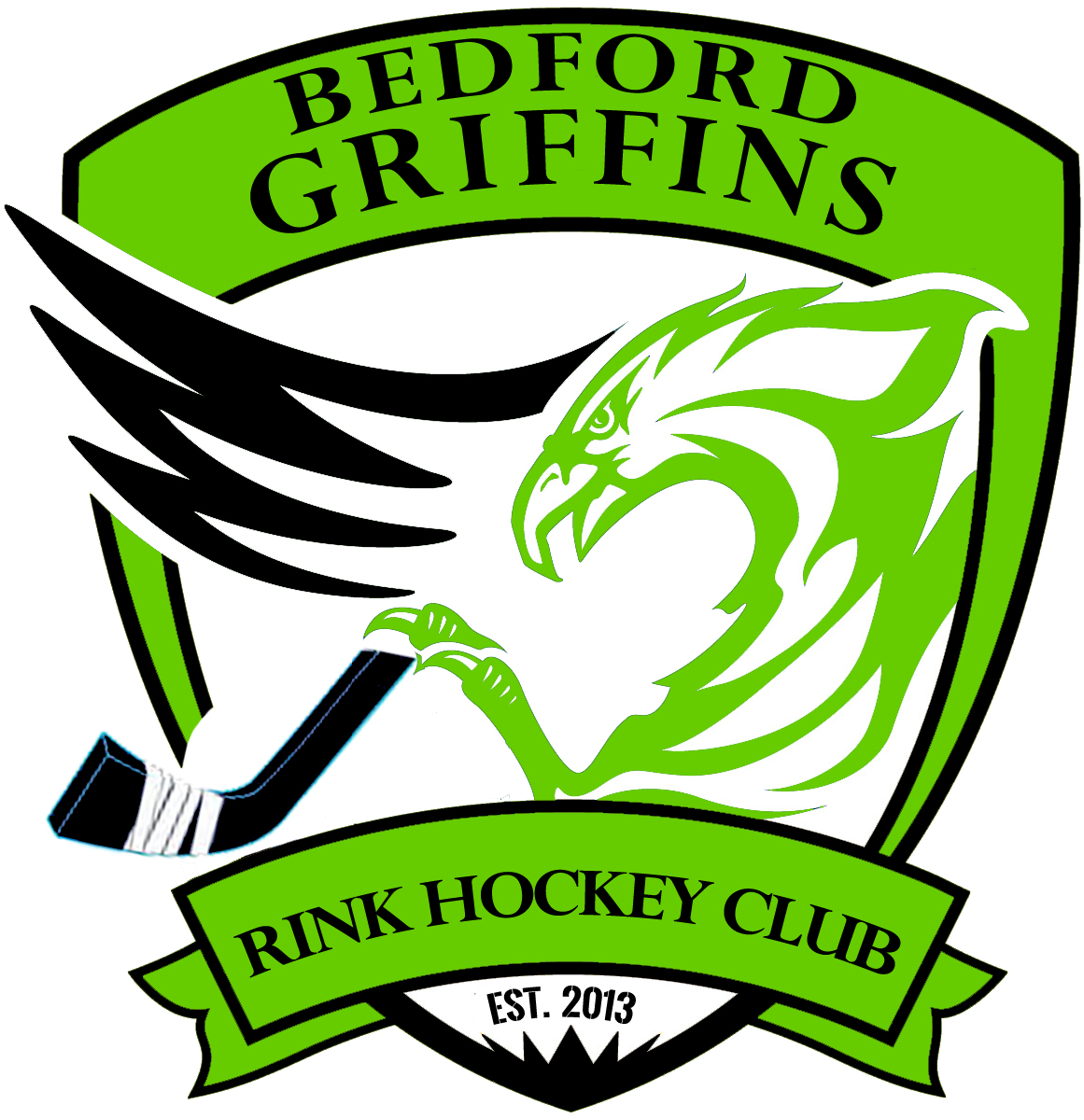 Bedford Grifins Rink Hockey Club Logo